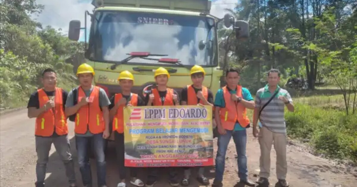 Pelatihan DT Tronton LPPM EDUARDO untuk membangun skill driver melalui praktik lapangan