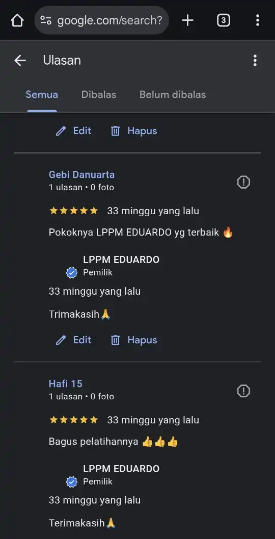 Testimoni Asli Peserta LPPM EDUARDO 21