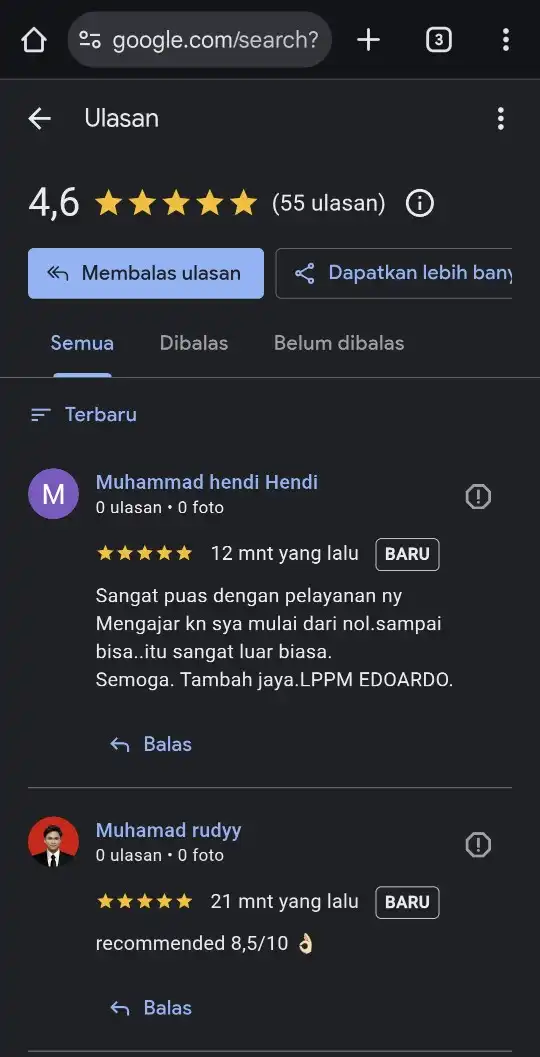 Testimoni Asli Peserta LPPM EDUARDO 22