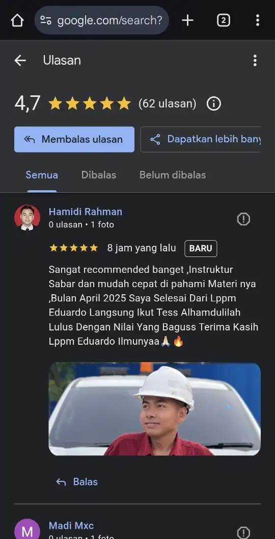 Testimoni Asli Peserta LPPM EDUARDO 23