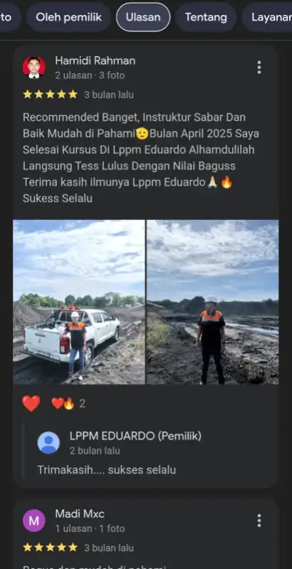 Testimoni Asli Peserta LPPM EDUARDO 26